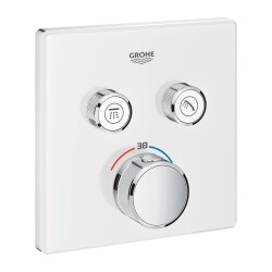 Grohe Grohtherm Smartcontrol Çift Valfli Akış Kontrollü, Ankastre Termostatik Duş Bataryası - 29156LS0 - GROHE