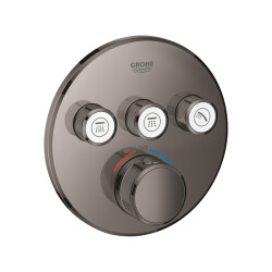 Grohe Grohtherm Smartcontrol Üç Valfli Akış Kontrollü, Ankastre Termostatik Duş Bataryası - 29121A00 - GROHE