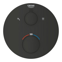 Grohe Grohtherm Termostatik Banyo/Duş Bataryası 2 Çıkışlı Divertörlü - 1022082430 - 2