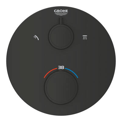 Grohe Grohtherm Termostatik Banyo/Duş Bataryası 2 Çıkışlı Divertörlü - 1022082430 - 2