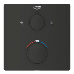 Grohe Grohtherm Termostatik Banyo/Duş Bataryası 2 Çıkışlı Divertörlü - 1022092430 - 2