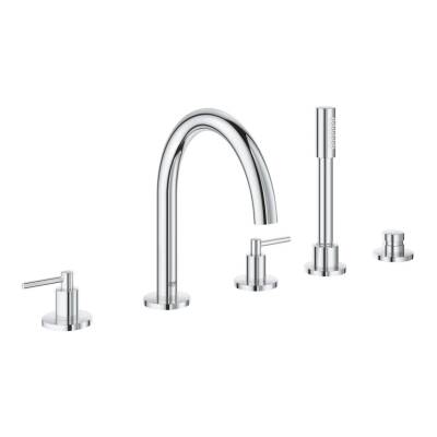 Grohe Küvet Bataryası 5 Delikli Atrio Krom - 19922003 - 3