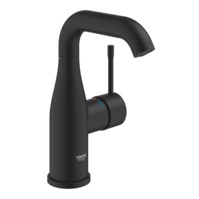 Grohe Lavabo Bataryası Essence M-Boyut Mat Siyah - 24176KF1 - 1