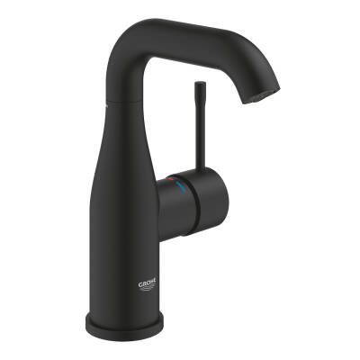 Grohe Lavabo Bataryası Essence M-Boyut Phantom Black - 24176KF1 - 1