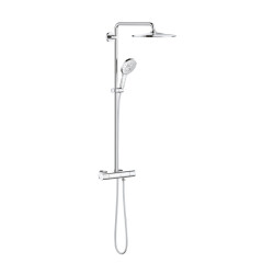 Grohe Rainshower Smartactive 310 Duvara Monte Termostatik Bataryalı Duş Sistemi - 26648000 - GROHE