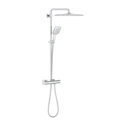 Grohe Rainshower Smartactive 310 Duvara Monte Termostatik Bataryalı Duş Sistemi - 26652000 - GROHE
