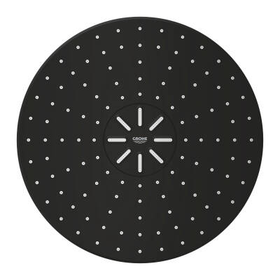 Grohe Rainshower Smartactive 310 Tepe Duşu Seti 430 Mm, 2 Akışlı Phantom Black - 22123KF0 - 3