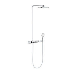Grohe Rainshower System Smartcontrol Duo 360 Duvara Monte Termostatik Bataryalı Duş Sistemi - 26250LS0 - GROHE