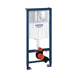 Grohe Rapid Sl 3'Ü 1 Arada Wc Gömme Rezervuar Seti, 1.13 M Montaj Yüksekliği - 38721001 - GROHE