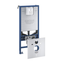 Grohe Rapid Slx 3'Ü 1 Arada Wc Gömme Rezervuar Seti, 1.13 M Montaj Yüksekliği - 39598000 - GROHE