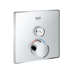 Grohe Smartcontrol Tek Valfli Akış Kontrollü Ankastre Duş Bataryası - 29147000 - GROHE