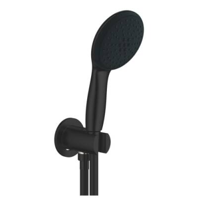 Grohe Tempesta 110 Su Çıkış Dirsekli El Duşu Seti 2 Akışlı Rain,Jet Mat Siyah - 264062433 - 1