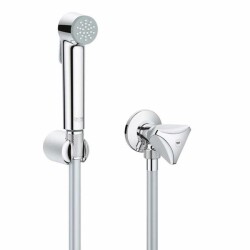 Grohe Tempesta-F Taharet Spreyi 30 Duvardan Askılı Set 1 Akışlı, Ara Musluk İle Birlikte - 27514001 - GROHE