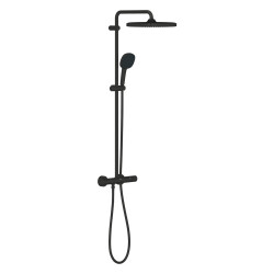 Grohe Tempesta System 250 Cube Duvara Monte Termostatik Bataryalı Duş Sistemi - 266892431 - 1
