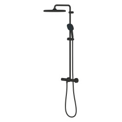 Grohe Tempesta System 250 Cube Duvara Monte Termostatik Bataryalı Duş Sistemi - 266892431 - 3