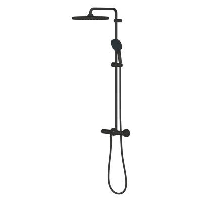 Grohe Tempesta System 250 Cube Duvara Monte Termostatik Bataryalı Duş Sistemi - 266892431 - 3