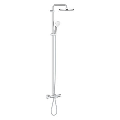 Grohe Tempesta System 250 Duvara Monte Termostatik Bataryalı Duş Sistemi - 26672001 - 1