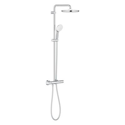 Grohe Tempesta System 250 Duvara Monte Termostatik Bataryalı Duş Sistemi Krom - 26670001 - 1